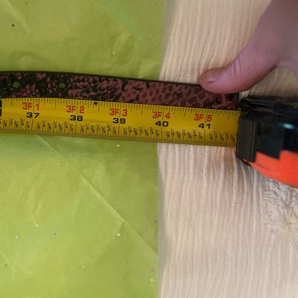 Nine West Skinny Belt- Size Large - Picture 4 of 6